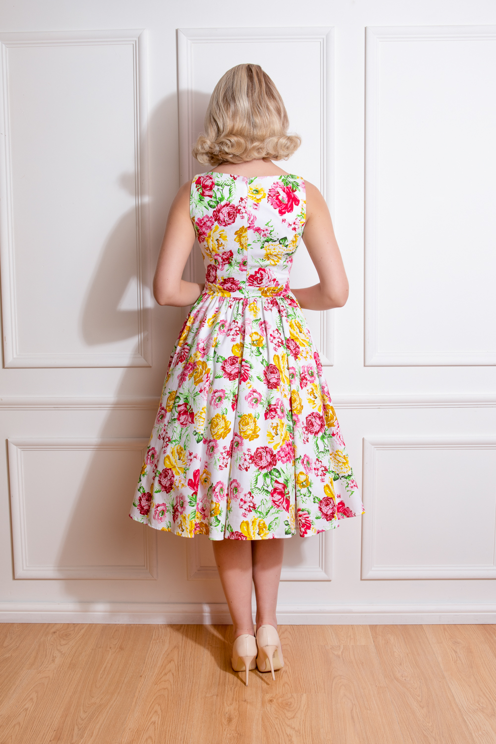 Dawn Floral Swing Dress